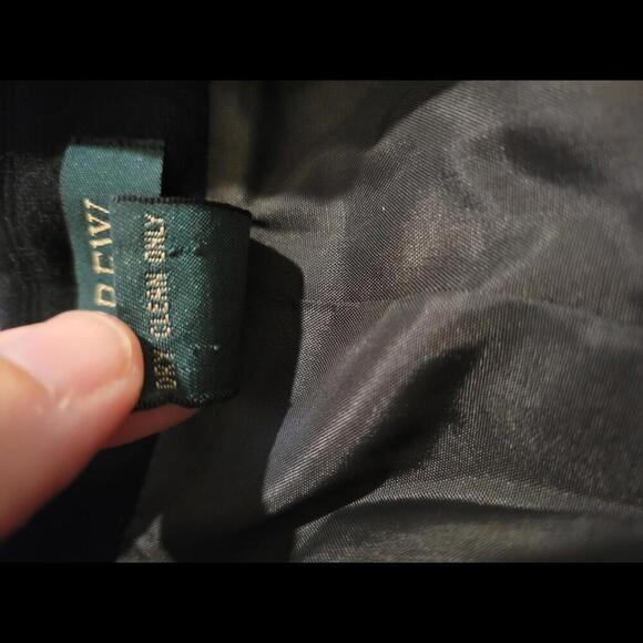 J Crew size 6 black wool & cashmere blend blazer - Picture 4 of 4